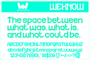 The Rain font, a Sans Serif Font by weknow (Thumbnail 4 of 8)
