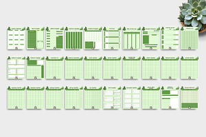 Editable Canva Business Planner