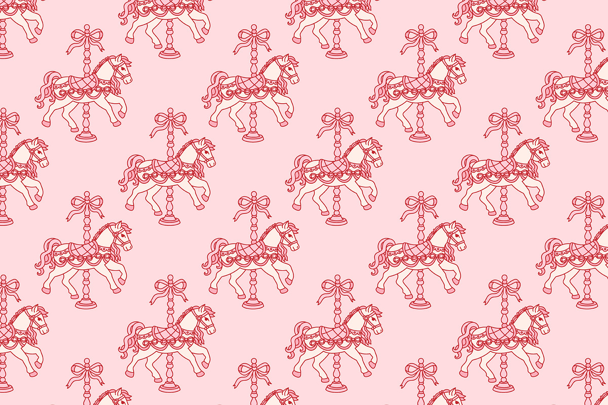 Vintage Coquette Horses, an Object Graphic by Viaireshop (Photo 5 of 5)