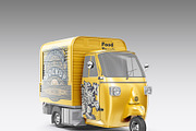 Food Truck Mockup, a Product Mockup by OneVectorStock (Thumbnail 4 of 16)
