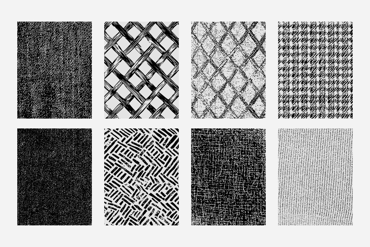 Vector Textile Textures, a Texture Graphic by Tugcu Design Co. (Photo 2 of 6)