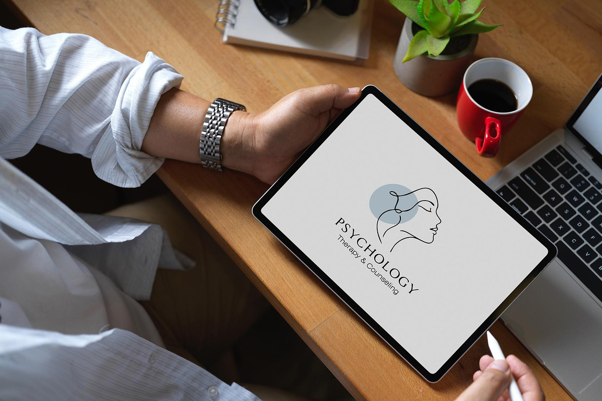 Minimalist Psychology Logo, a Branding & Logo Template by YUDesignStore (Photo 7 of 9)