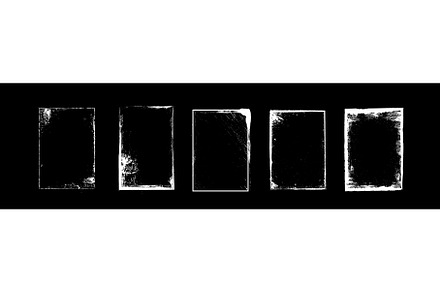Grunge photo frame edges with, a Texture Illustration by art PVP - market
