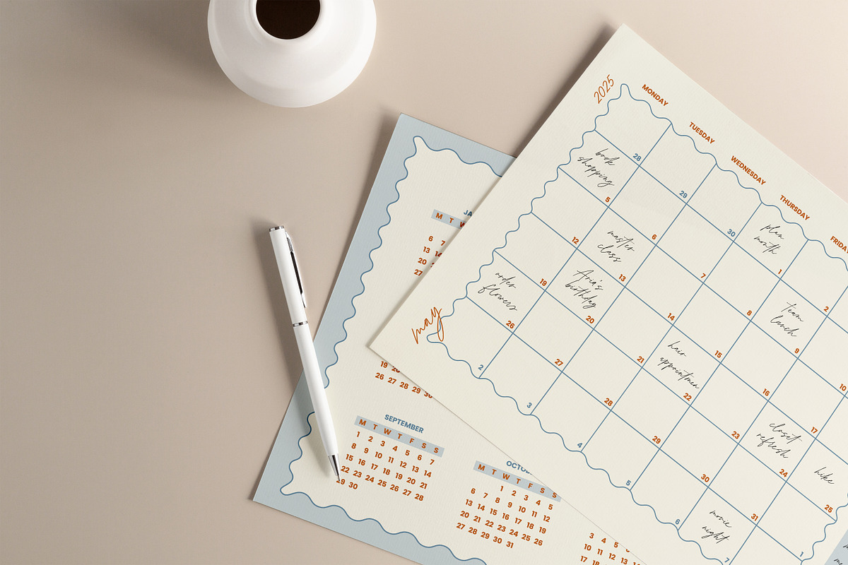 2025 Calendar and Planner, a Templates & Theme by May Motif (Photo 10 of 12)