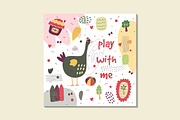 Baby shower animals, an Object Graphic by Veresk (Thumbnail 10 of 13)