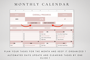Editable Excel Monthly Task List, a Templates & Theme by BRANDcontent (Thumbnail 2 of 8)