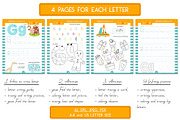 Letter Tracing Activity book ABC, an Education Illustration by Nursery Art (Thumbnail 2 of 10)