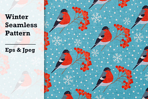 Winter Seamless Pattern