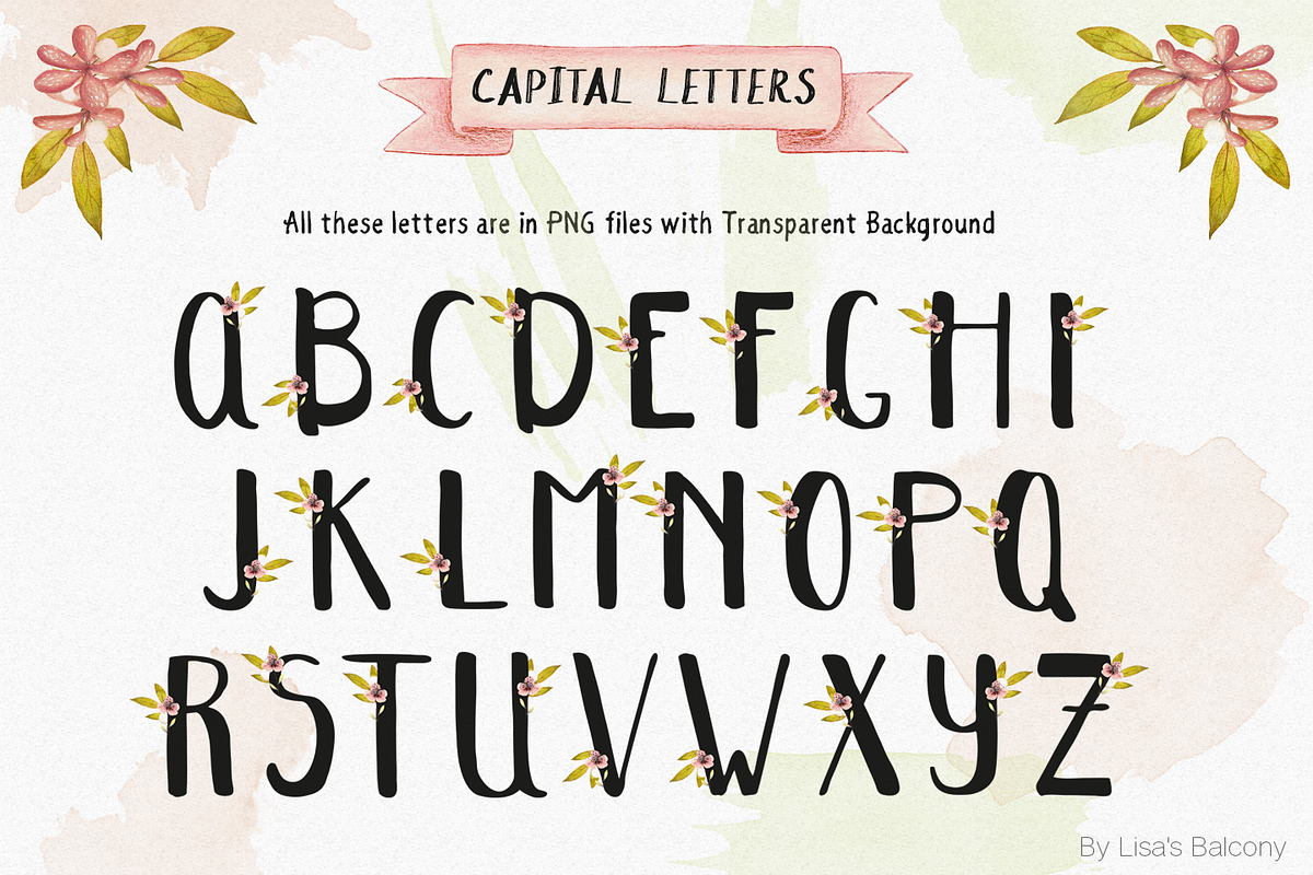 The Green Friendly Alphabet, a Decorative Illustration by Lisa's Balcony (Photo 3 of 9)