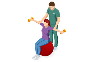 Isometric vector illustration, a Healthcare Illustration by Golden Sikorka