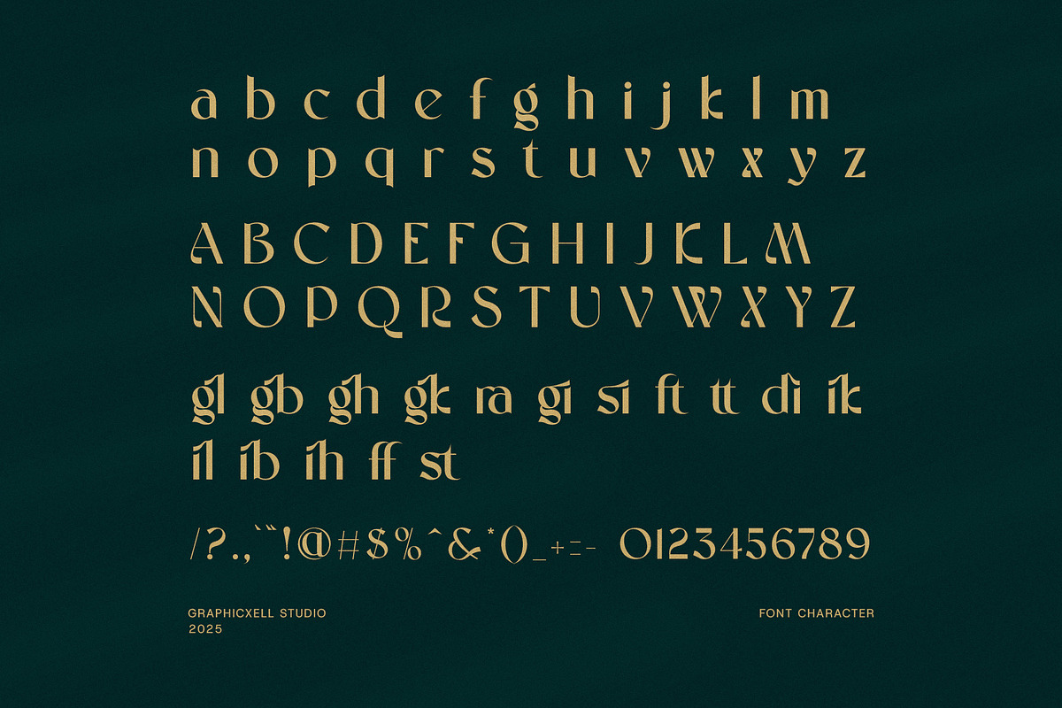 Riglom Elegant Sans Serif Font, a Sans Serif Font by Graphicxell (Photo 8 of 8)