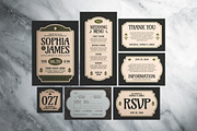Green Beige Organic Retro Invitation, an Invitation Template by The Good Store (Thumbnail 1 of 4)