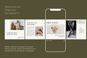 CANVA Editorial Instagram Templates, a Social Media Template by Oksafox (Thumbnail 2 of 16)
