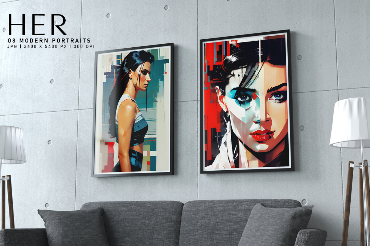 Her, a Decorative Illustration by Digital Art Creations (Photo 6 of 6)