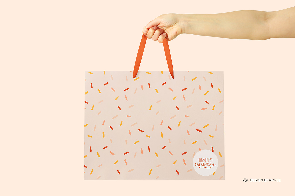 Vogue Size Gift Bag Mock-up, a Print Template by Branda Keeps (Photo 11 of 17)
