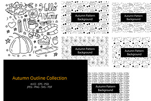 Autumn Outline Collection