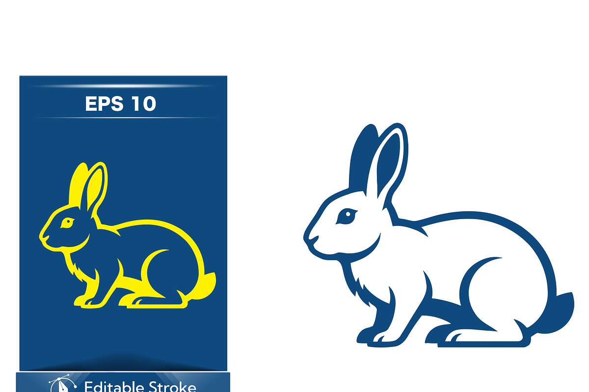 Charming Bunny Character Set, an Object Illustration by CarWrap design (Photo 1 of 3)