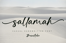 Sallamah Handwritten Font