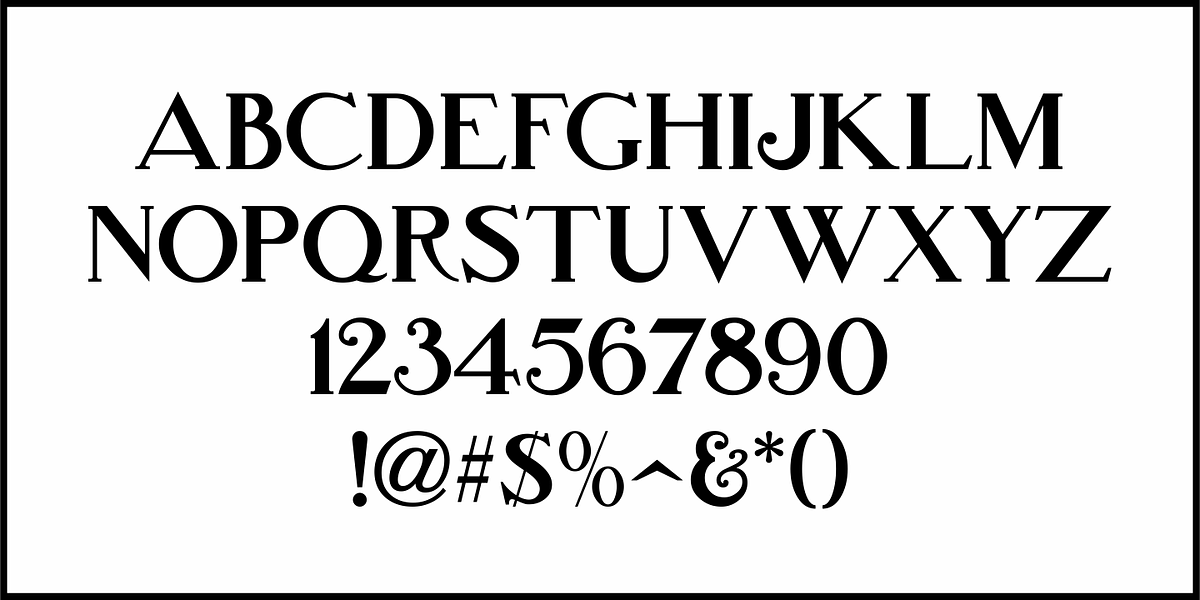 Show Card Roman JNL, a Serif Font by Jeff Levine Fonts (Photo 3 of 5)