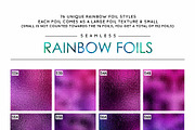 76 Seamless Rainbow Foils, a Layer Style Add-On by Brandy Folse (Thumbnail 11 of 11)