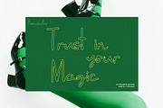 CS Meander Dashed, a Script Font by Craft Supply Co. (Thumbnail 4 of 8)