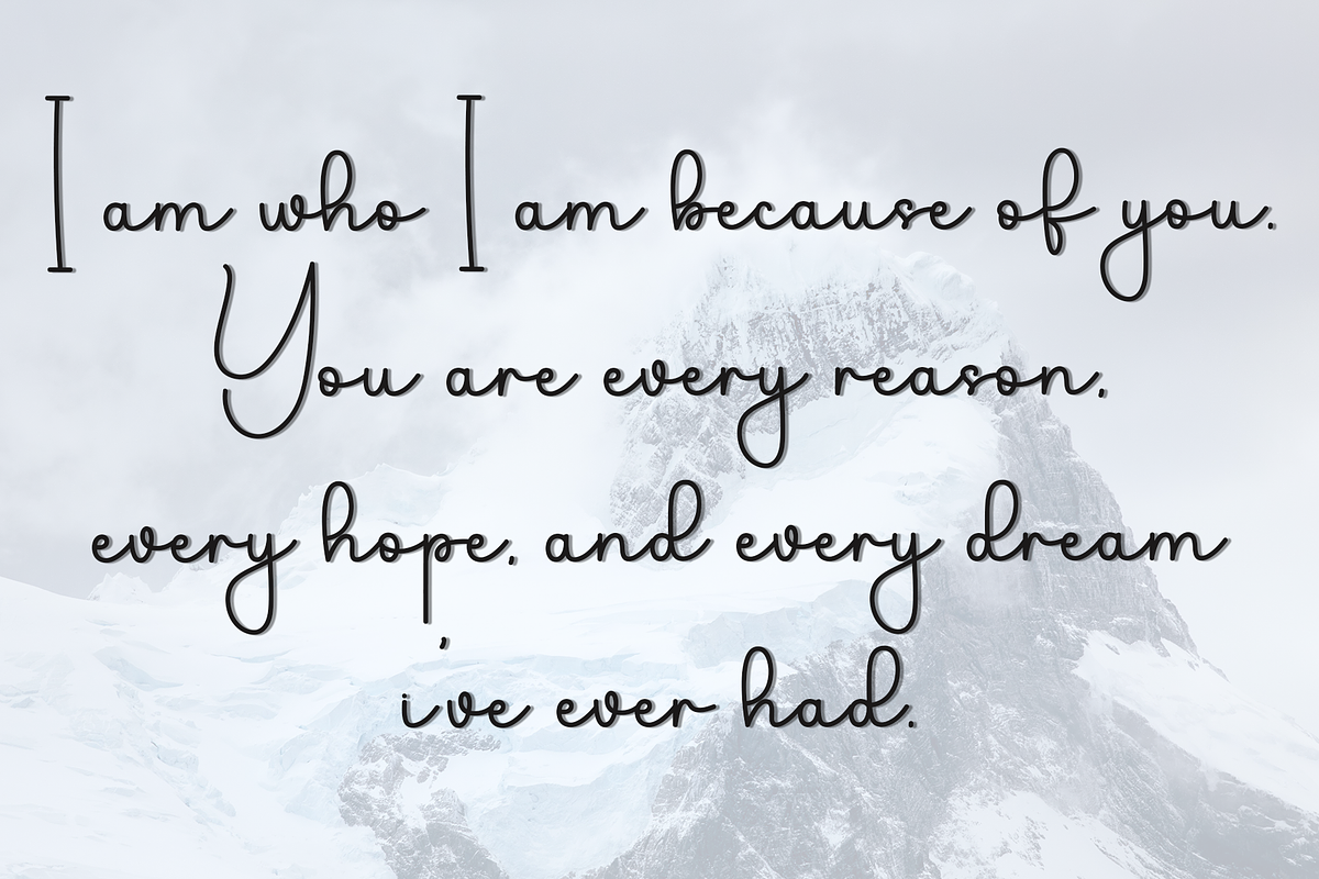Relaxing, a Handwritten Font by FreshTypeINK (Photo 3 of 8)