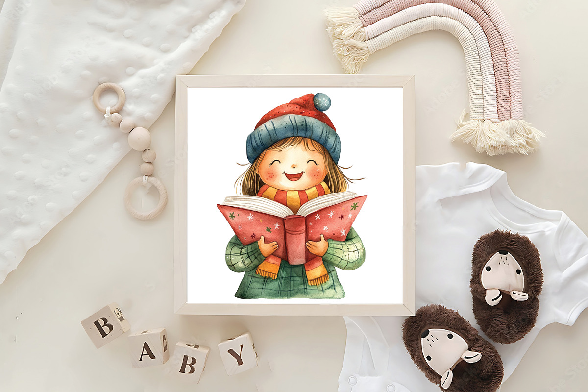 Joyful Carol Singers Christmas PNG, an Illustration by CraftArtStudio (Photo 6 of 6)