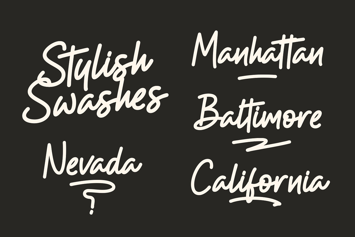 The Hackland - Handwritten Marker Fo, a Handwritten Font by Flawless And Co (Photo 6 of 10)