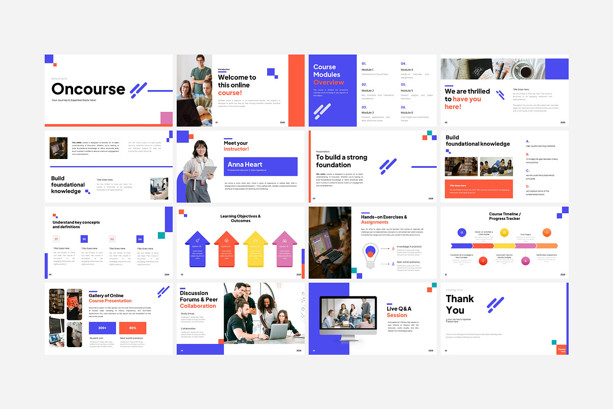 Modern Online Course Presentation, a Presentation Template by Eklip Studio (Photo 6 of 6)