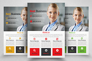 Creative Business Flyer Template, a Flyer Template by Psd Templates (Thumbnail 1 of 3)