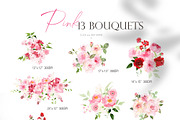 Watercolor Bundle - Pink Collection, an Illustration by Beigetime (Thumbnail 7 of 12)