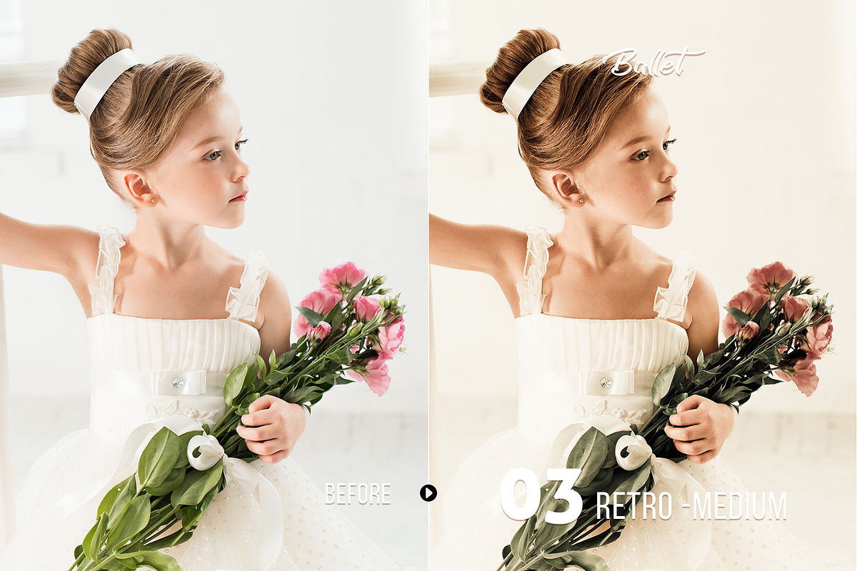Ballet Artistic Presets, an Action Add-On by Presetrain Co. (Photo 7 of 11)