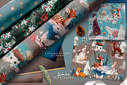 Winter Wonderland Oil Clipart, an Animal Illustration by Anna Babich (Thumbnail 7 of 8)