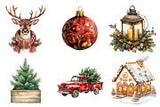 Cozy Christmas Charm Sublimation, an Illustration by SinaCreation (Thumbnail 3 of 5)