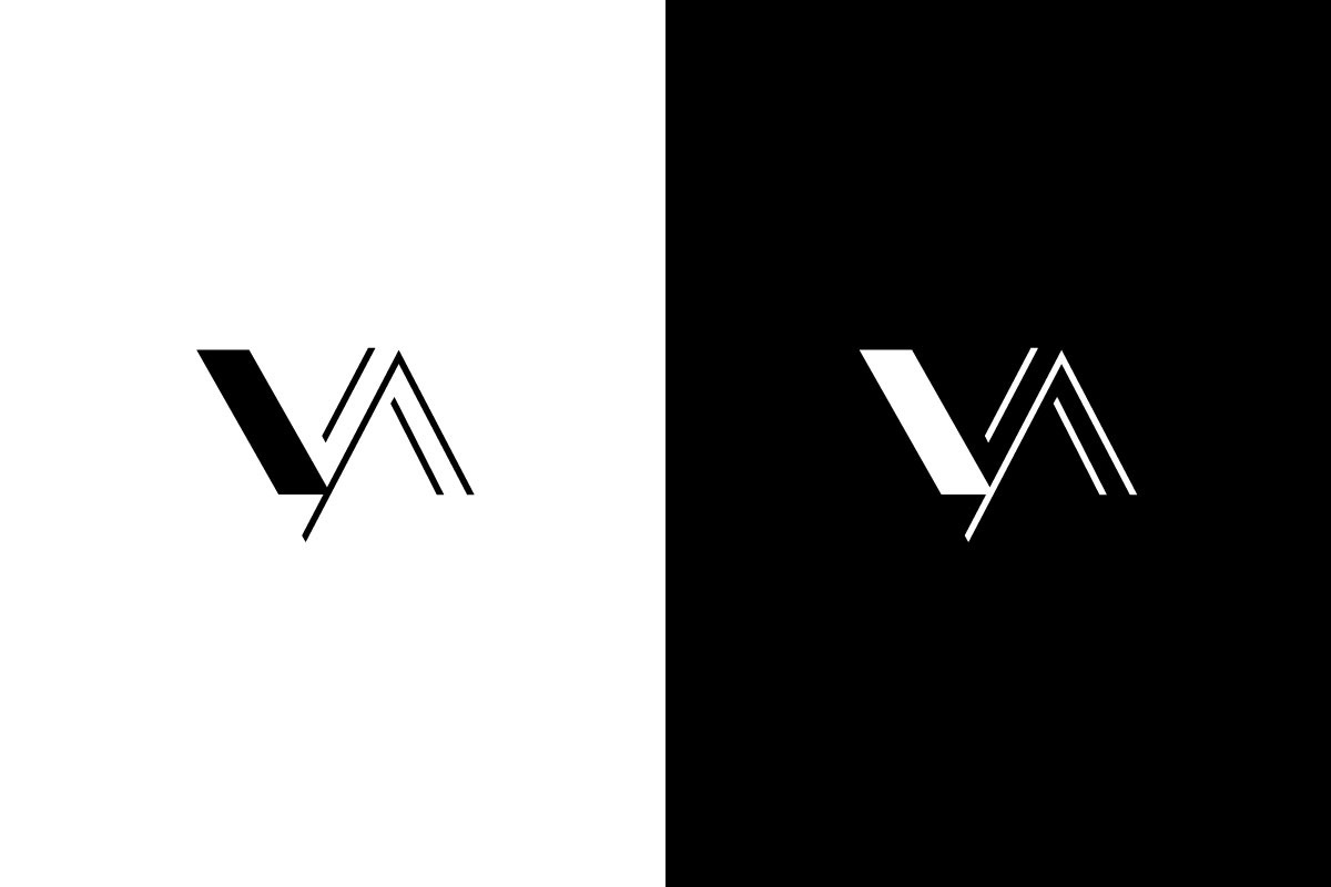 Minimalist VA Logo - VANICHLY preview 6