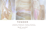 PINK AND BEIGE EXPRESSIVE ART, an Illustration by identity.ART (Thumbnail 1 of 7)