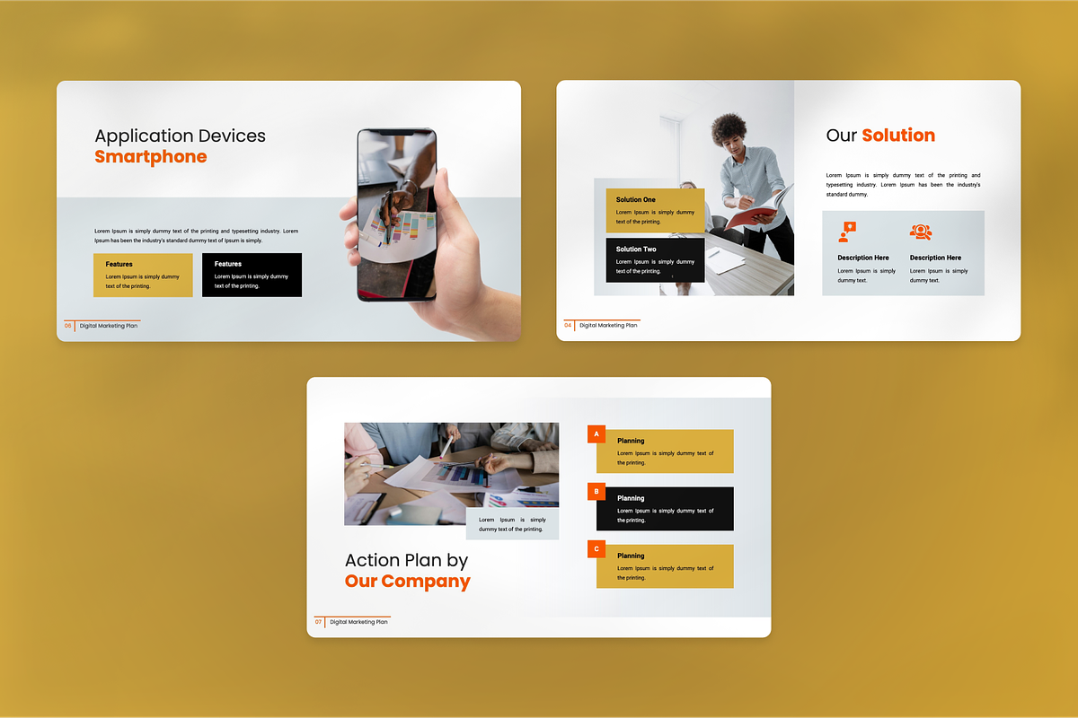 Digital Marketing Plan Keynote, a Presentation Template by SquidPixey (Photo 5 of 7)