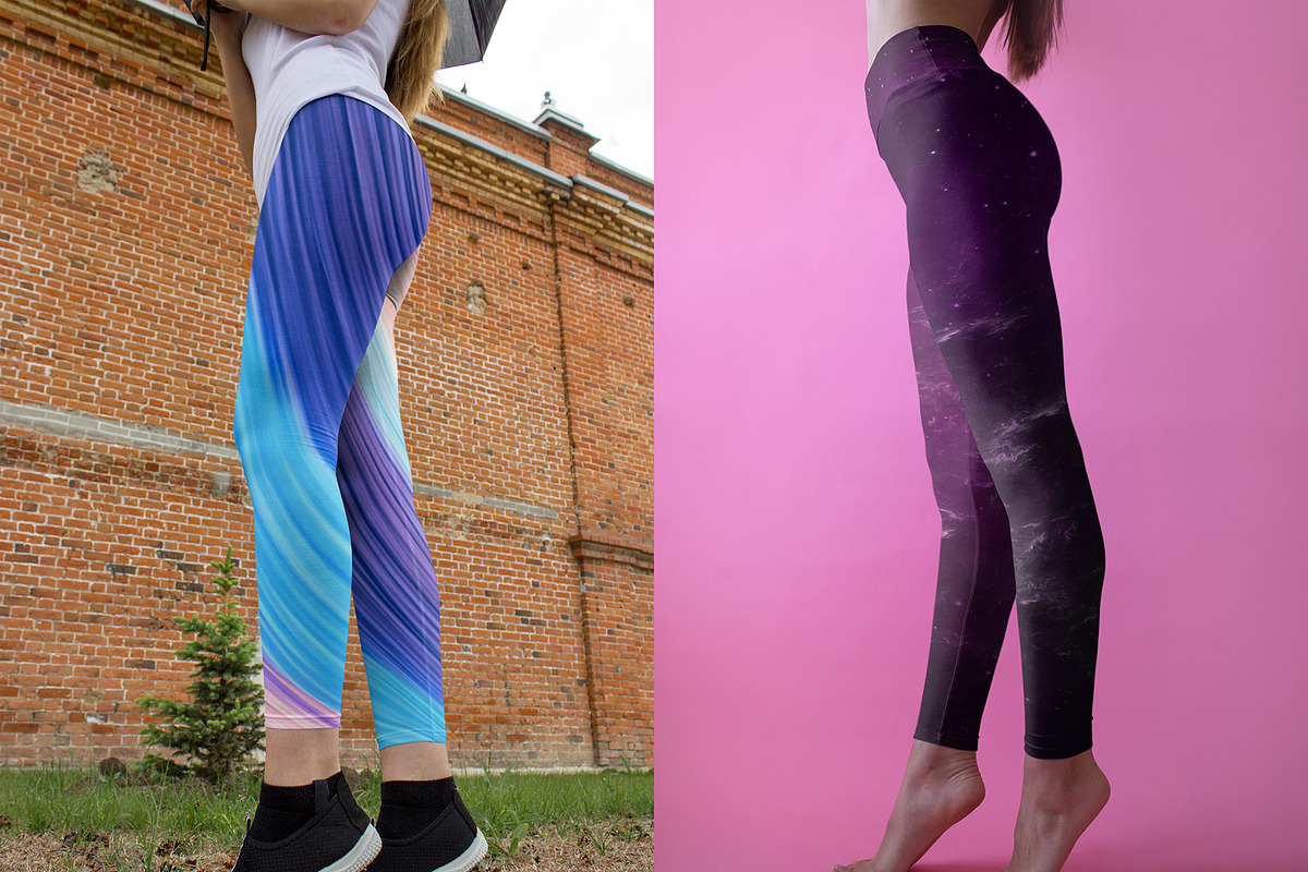 100 Leggings Mock-Up #20, a Bottom Mockup by Freeman Studio (Photo 40 of 58)