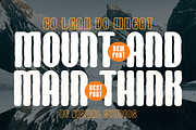 MAMBOO MILKY BRUSH - Modern Font, a Sans Serif Font by Viswal Studio (Thumbnail 2 of 7)