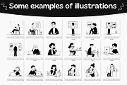 510 Notion Style Education Pack, an Education Illustration by DaisyStudio (Thumbnail 2 of 10)