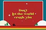 Mango Crush Retro Serif Font, a Serif Font by Pen Culture (Thumbnail 10 of 10)