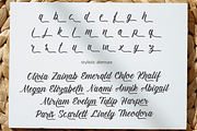 Amiable Forsythia Font, a Script Font by Letterhanna Studio (Thumbnail 18 of 19)