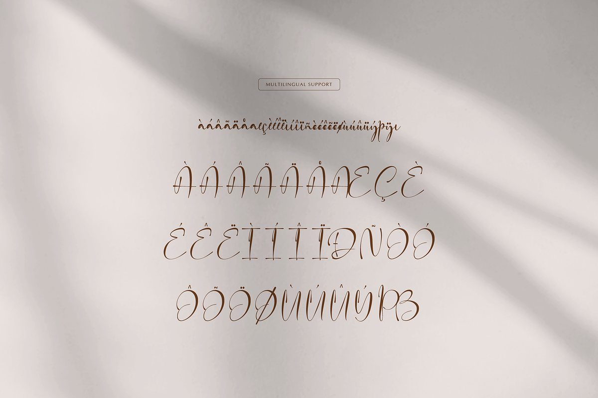 Fortune Messenger Handwritten Script, a Sans Serif Font by gracetype_studio (Photo 10 of 12)