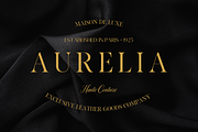 Auraluxe – The Luxury Font Trio, a Script Font by Creacy Studio (Thumbnail 5 of 10)