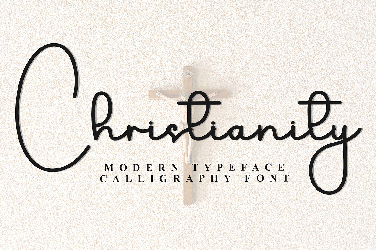 Christianity, a Handwritten Font by InermediaSTUDIO (Photo 1 of 8)