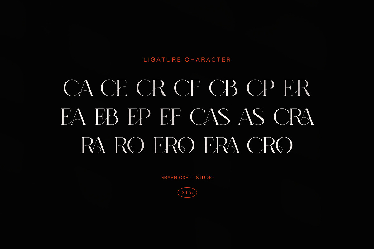 Casero Elegant Serif Font, a Serif Font by Graphicxell (Photo 8 of 8)