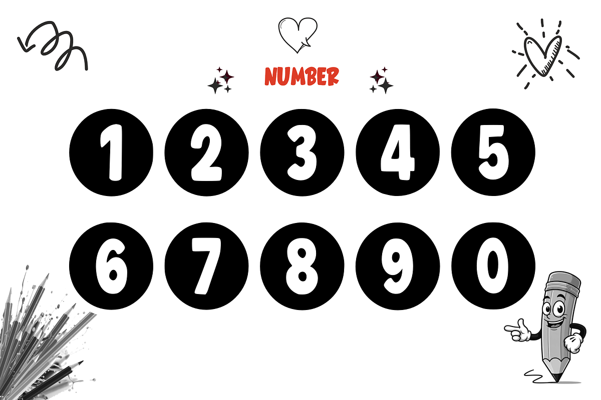 Back To School - Display Font, a Font by KiddoGlyphs Studio (Photo 4 of 5)