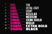 Corge Display Sans Serif Font, a Sans Serif Font by Rasio Studio (Thumbnail 3 of 12)