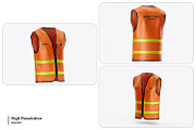 Safety Vest Uniform Mockup, an Apparel Mockup by RamStudio2 (Thumbnail 13 of 15)