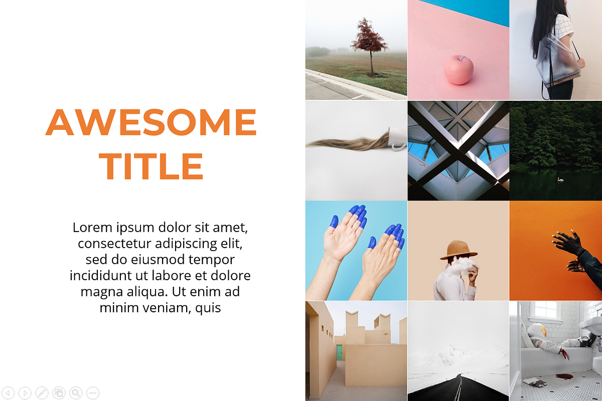 Montser Powrpoint Template - 5$, a Presentation Template by The G! Design (Photo 10 of 16)